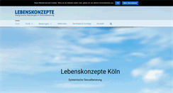 Desktop Screenshot of lebenskonzepte-koeln.de